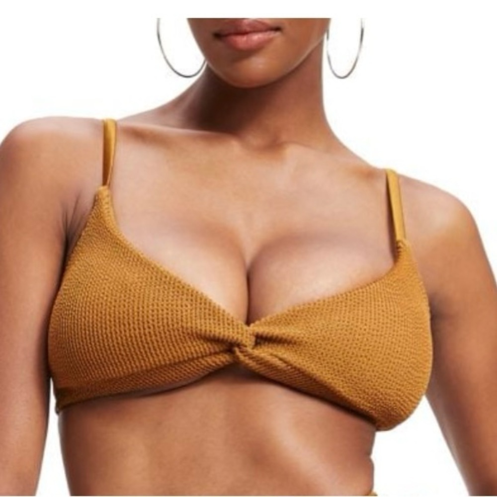 Good American bronze always fit bikini top size(XXXXL)